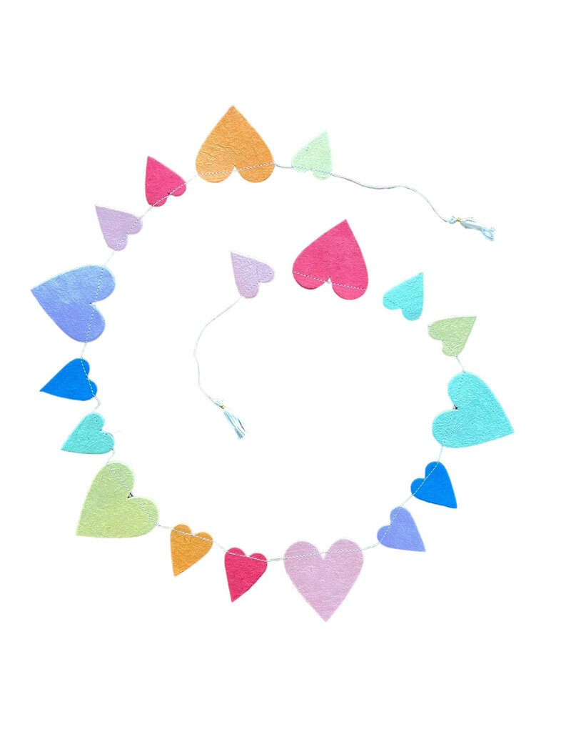 . NE513 - Garland made of Lokta paper