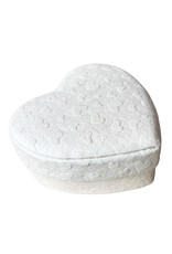 Heartshape box with hearts print