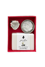 Gift box with soap / candle