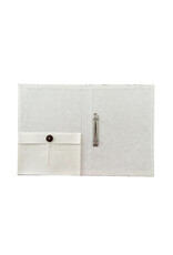 TH172 - Mulberry 2-rings map met envelop vakje