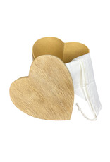TH696 - Hartvormige urn / bewaardoos 20x20cm