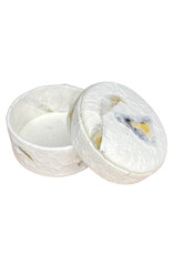 TH069 - Ronde doos met bloemblaadjes