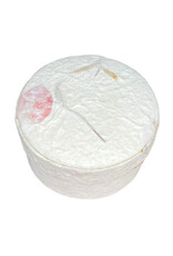 Ronde doos met bloemblaadjes