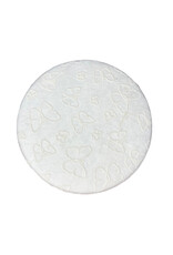 TH076 - Round box with butterflies