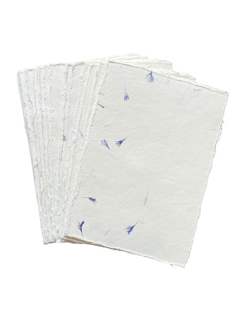 ensemble de 20 cartes coton A5