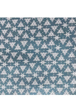 NE215 - Lokta paper with star flowers