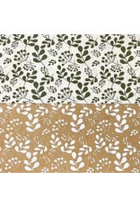 Lokta paper, with flowerprint