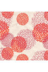 Lokta papier met pom-pom print