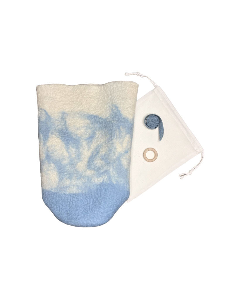 Eco urn NE890 - Urne en feutre 27x18cm