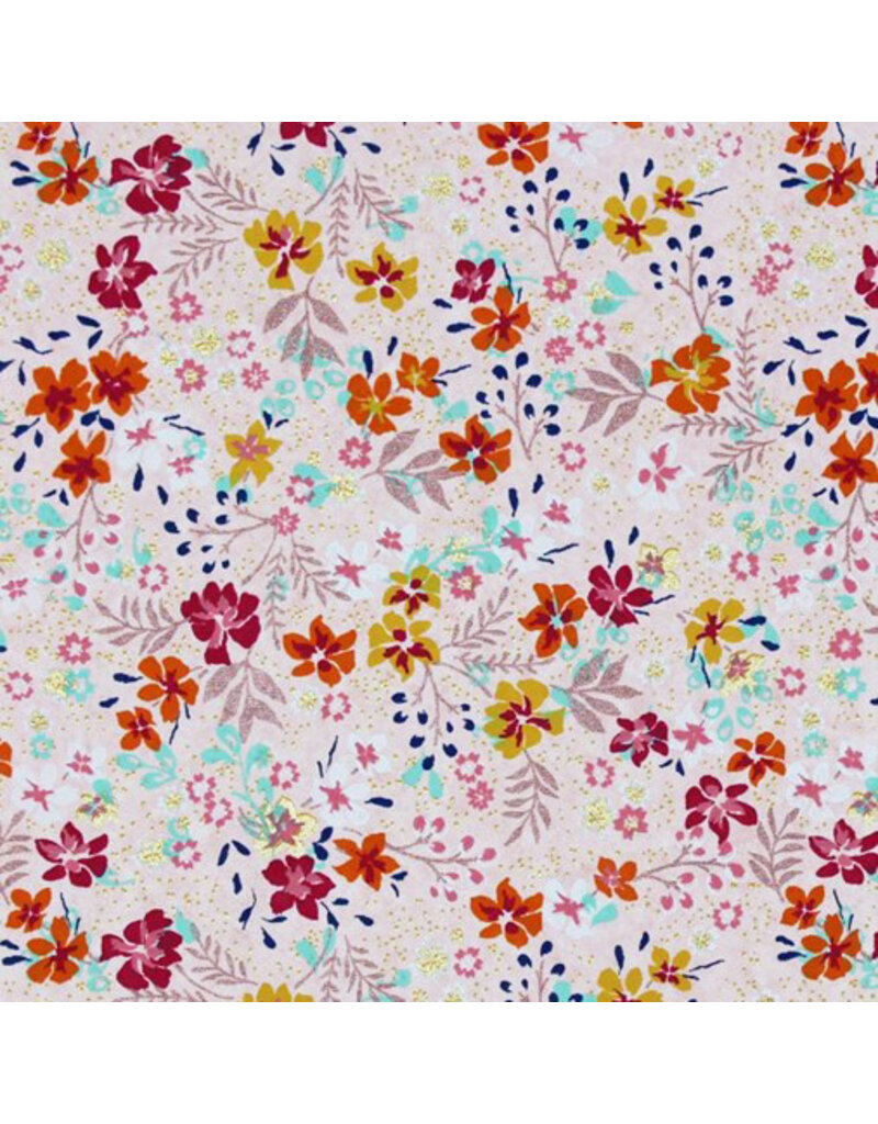 AE228 - Papier coton avec imprimé