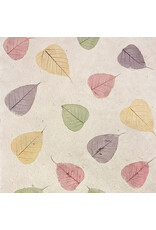 TH832 - Mulberry paper bodhi leaves