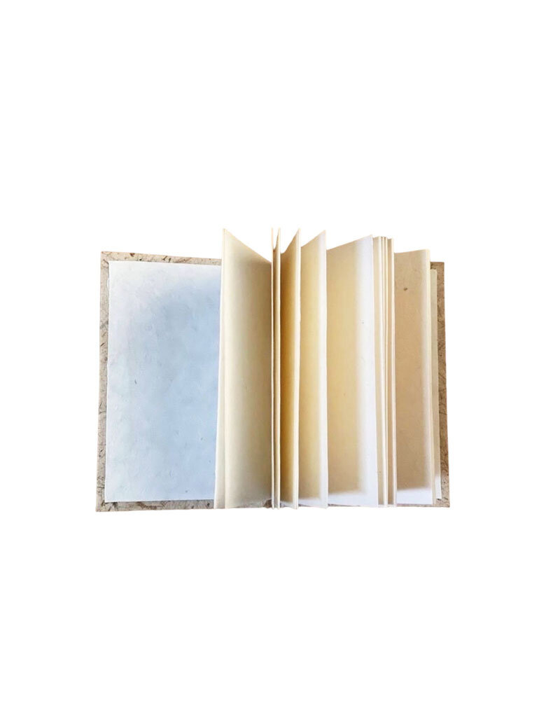 Carnet de notes, papier murier/banane