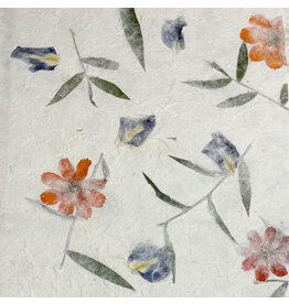 TH079 Mulberrypaper with flowermix