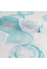 TH833 - Papier de mûrier avec roses faites à la main