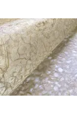 TH835 - Papier de mûrier et de gampi avec motif de dentelle