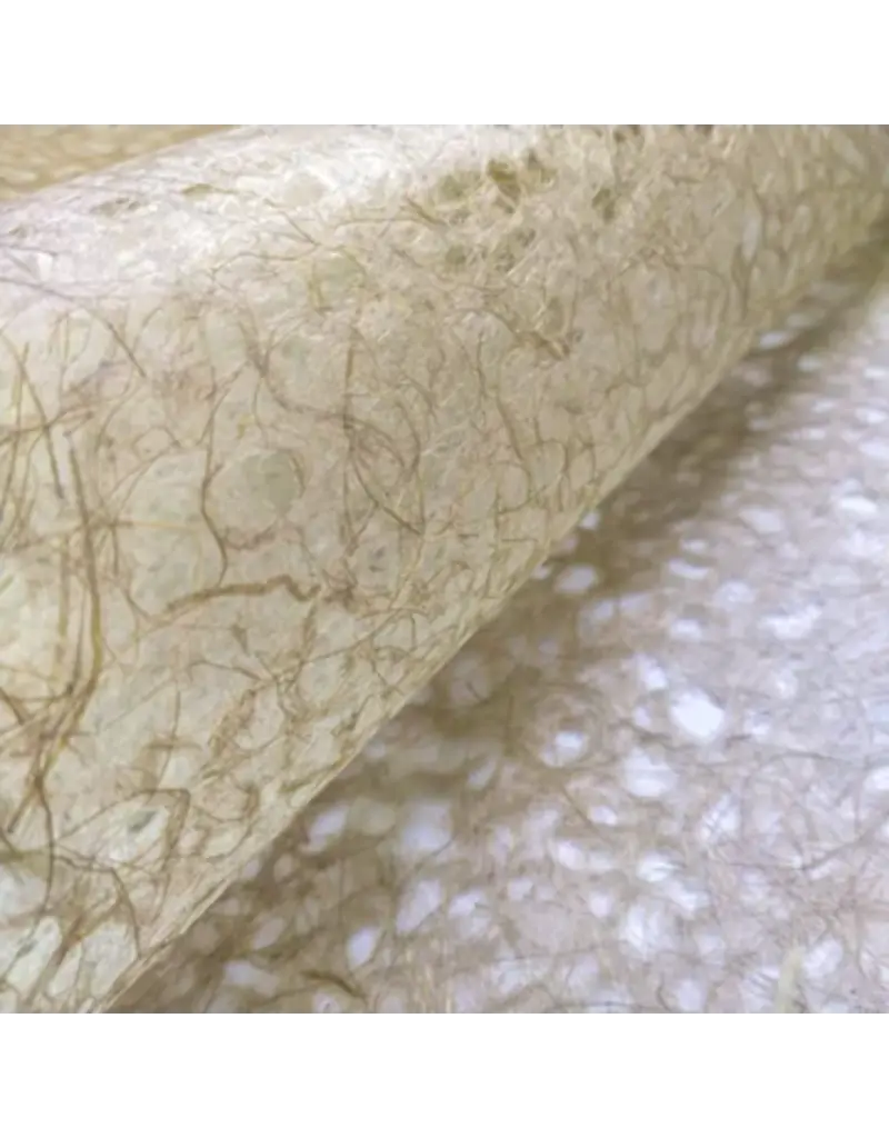 TH835 - Mulberry gampi paper with lace