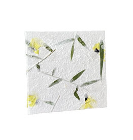 TH174 Carnet de notes papier murier 17x17 cm