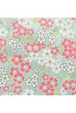 Japanese paper with blossom print