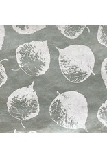 NE858 - Lokta paper with bodhi leaf print