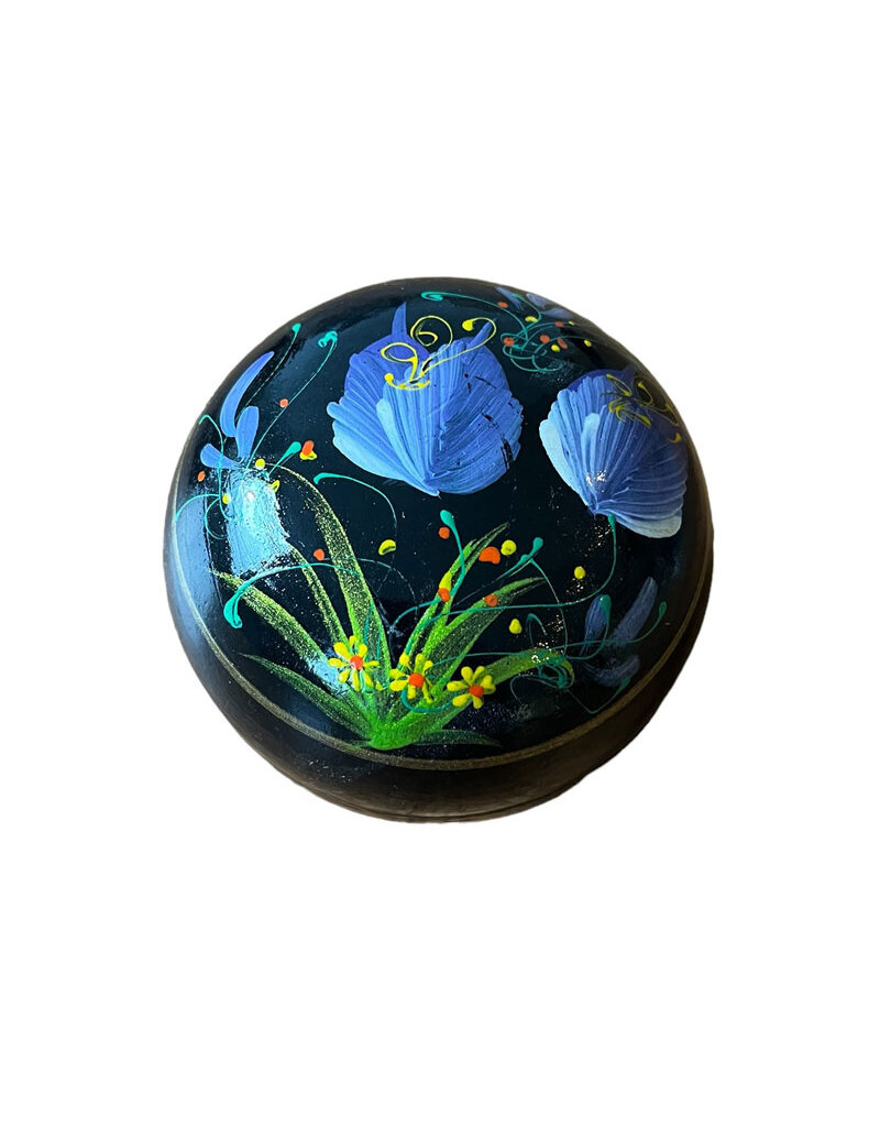 TH334 - Lackierte Schachtel 8x7 cm