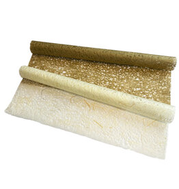 TH835 - Mulberry gampi paper with lace