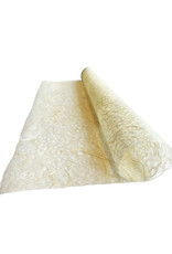 . Maulbeer- / Gampi-Papier mit Spitzenmuster