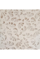 Mulberry paper with embossed trumpet flower