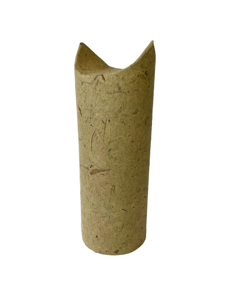 TD615 - Strooi koker van mulberry papier 37x13cm