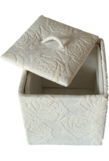 TH431 - Square box made of mulberry paper