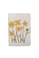 Notebook Gampi paper with flowers