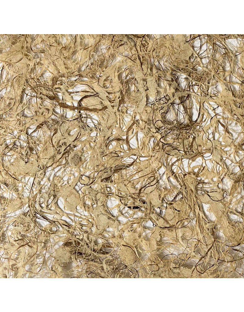 Papier Amate  avec structure fibreuse