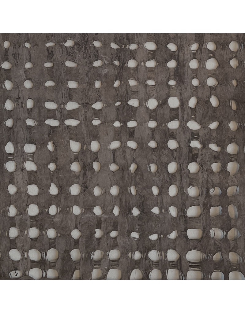 Amate papier met geweven kant