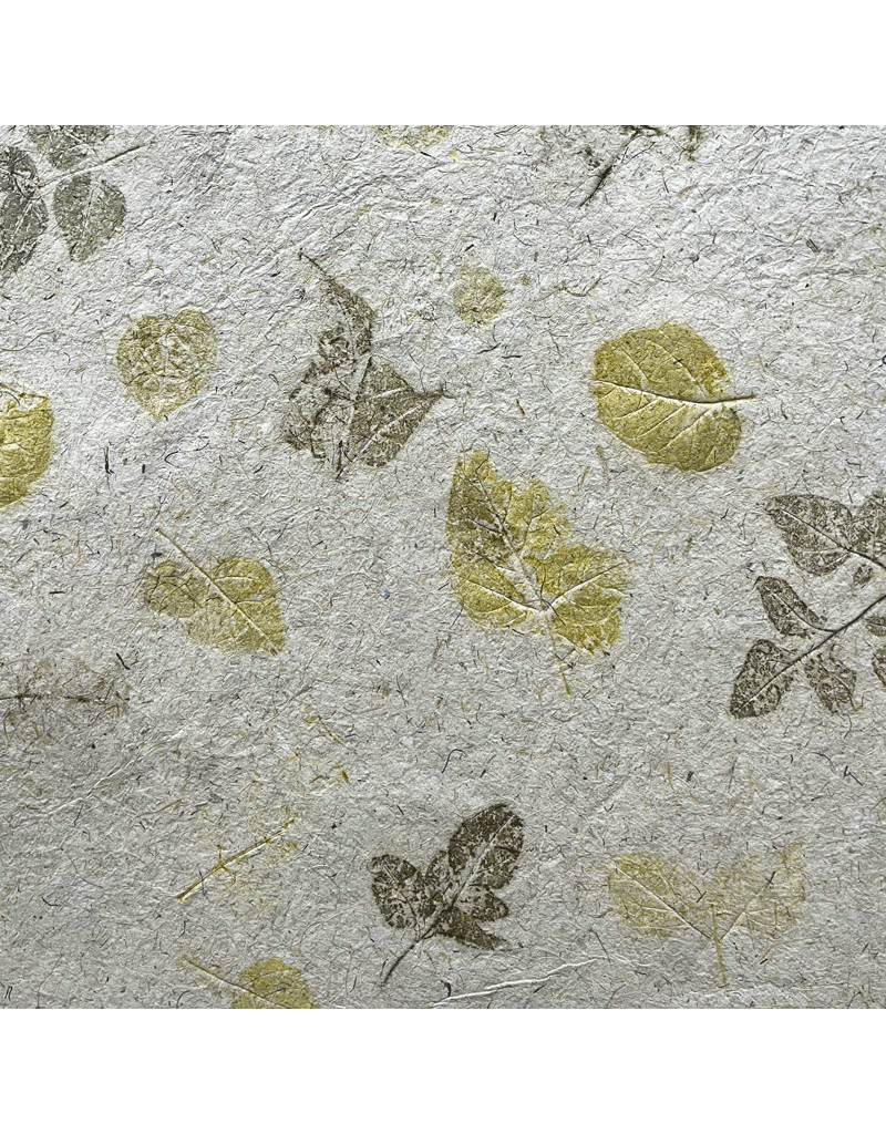 Mulberrypaper with leaves