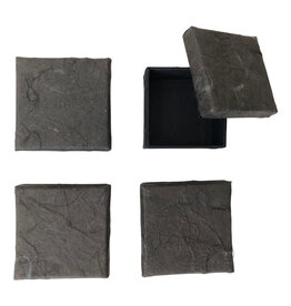TH281 Set of 4 boxes with bark  - Copy