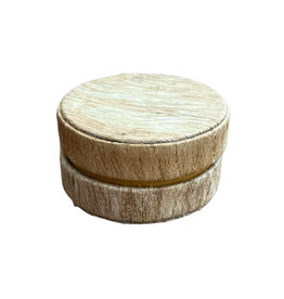 TH432 - Round box with bark