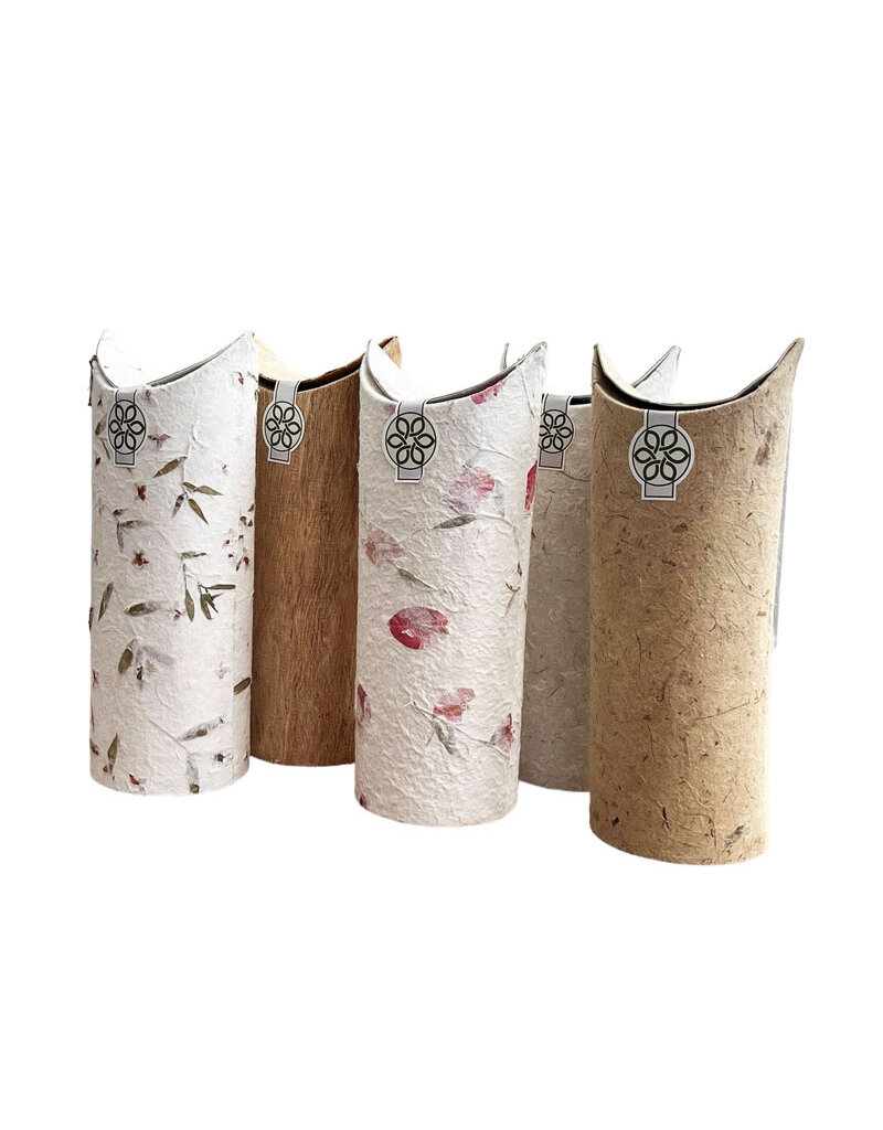 TD615 - Scatterbox made of mulberry paper 37x13cm