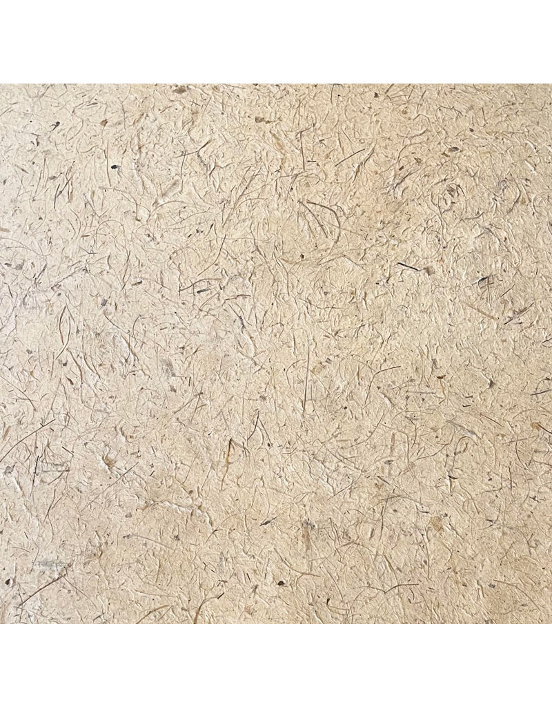 Papier de mûrier avec fibres fines bananier