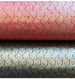 NE892  Lokta-Papier mit Gold Aufdruck