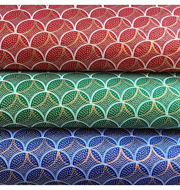 NE889 - Lokta papier met schubben print