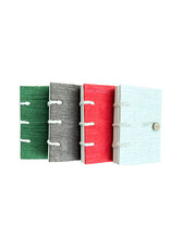 Cahier en papier crinkle-lokta avec reliure japonaise