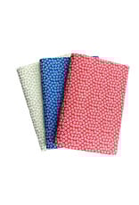 Notebook van lokta papier met kleine print