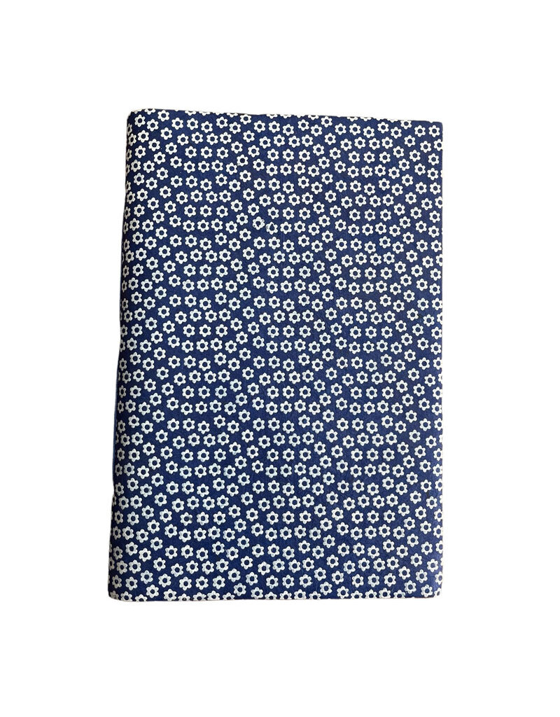 Notebook van lokta papier met kleine print