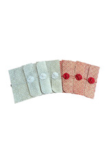 Ensemble de 6 enveloppes de papier lokta  -
