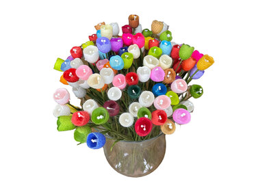  Bloemen van mulberry papier