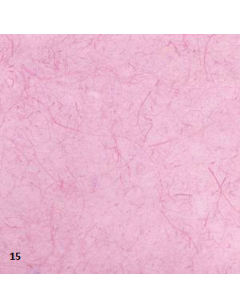 Gampi paper with abaca fibres