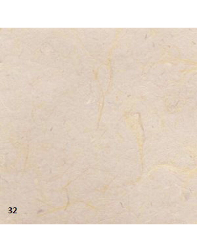 Papier gampi avec fibres d'abaca