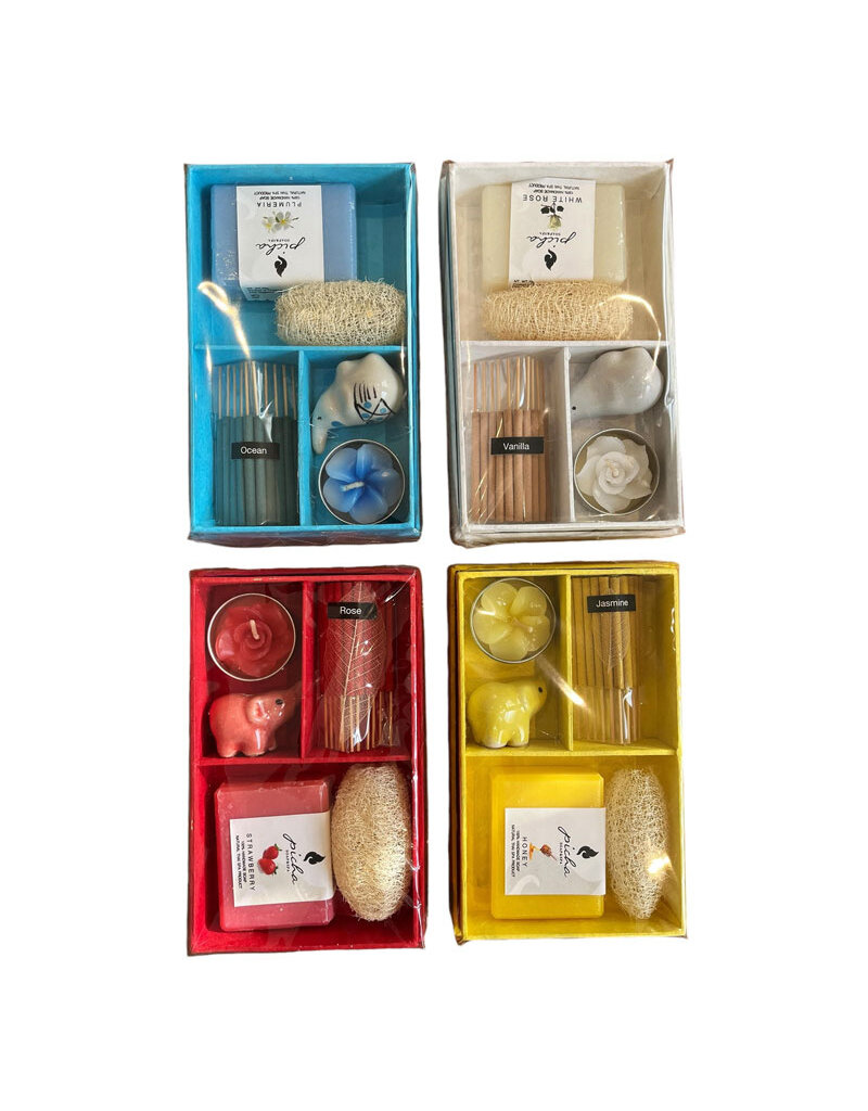 TH414 - Set avec encens et bougies