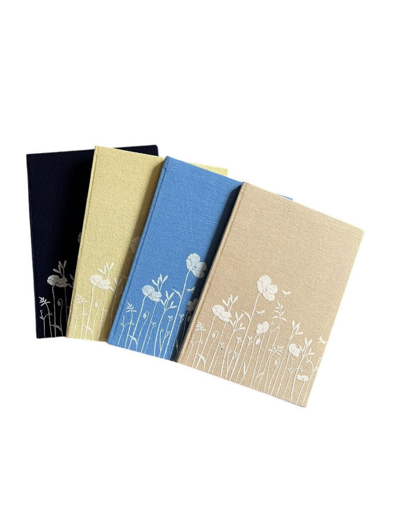 carnet de notes en coton, avec impression