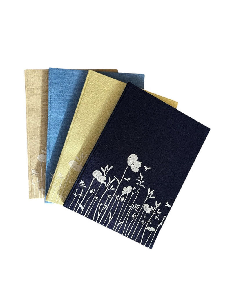 carnet de notes en coton, avec impression