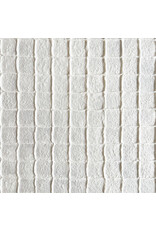 Mulberry paper with embossed check pattern